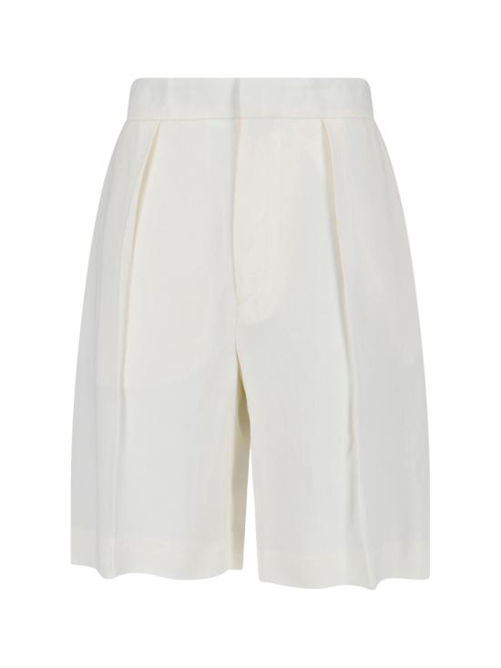 26SS 빅토리아 베컴 스트레이트 팬츠 1126WSR006920C IVORY White