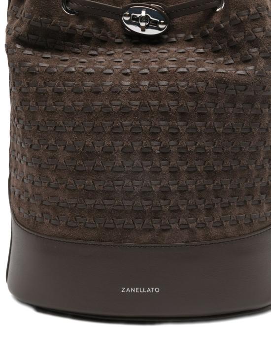 26SS 자넬라토 숄더백 068980S MUSIVASUEDEZ0202 Brown - ZANELLATO
