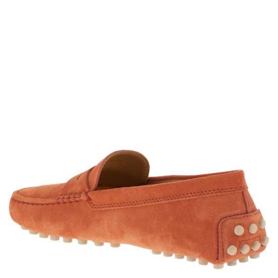 26SS 토즈 고미노 스웨이드 드라이빙 슈즈 XXW22L00010RE0 RED - TODS