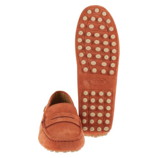 26SS 토즈 고미노 스웨이드 드라이빙 슈즈 XXW22L00010RE0 RED - TODS