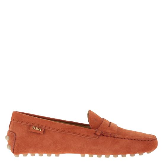 26SS 토즈 고미노 스웨이드 드라이빙 슈즈 XXW22L00010RE0 RED