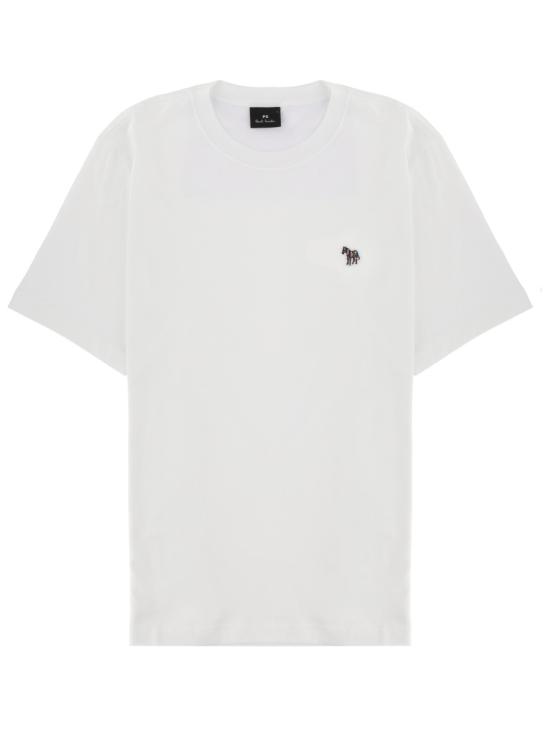 26FW PS 바이 폴스미스 반팔 티셔츠 M2R 011R KZEBRA 01 WHITE