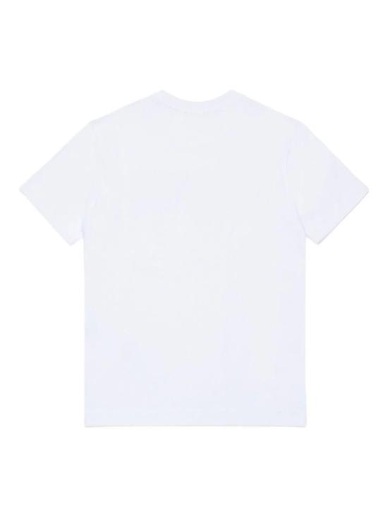 26SS [키즈] 디젤 티셔츠 J02475K 00YI9K100 WHITE - DIESEL