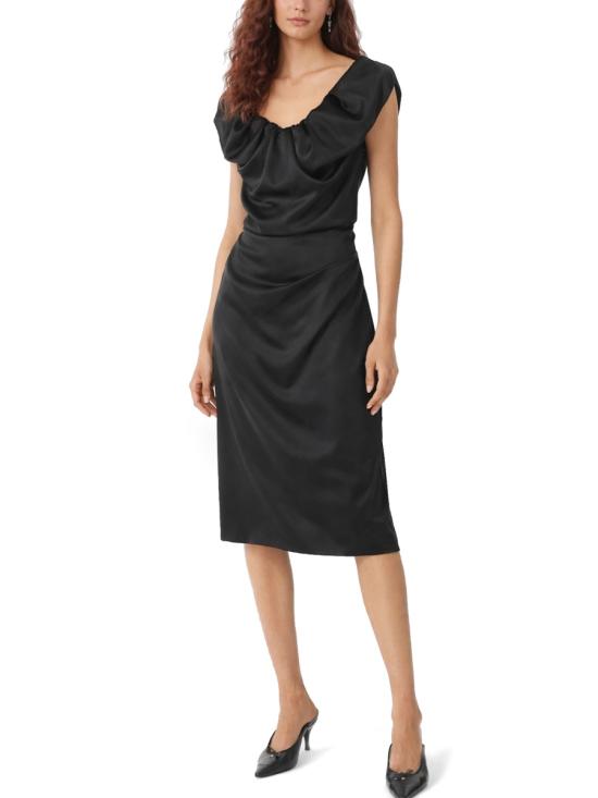 26SS 비비안웨스트우드 롱 원피스 1101039M W01CAN401 BLACK - VIVIENNE WESTWOOD