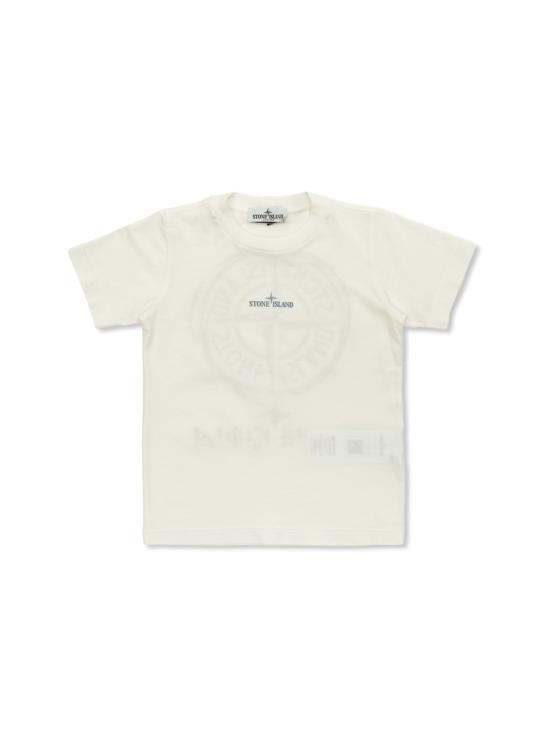 26SS [키즈] 스톤 아일랜드 티셔츠 L1S162100009 S0377 V0001 WHITE