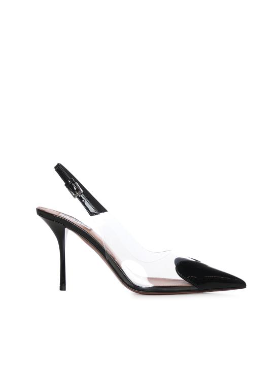 25FW 알라이아 힐/펌프스 AA3E083CK150 999 Black