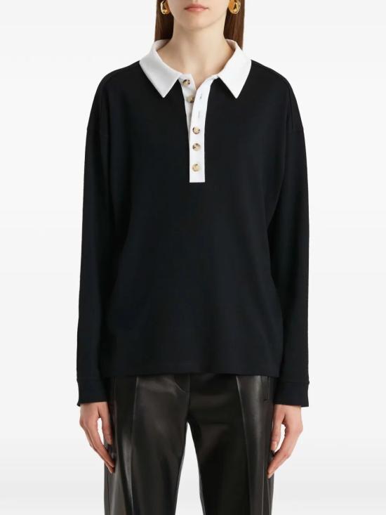 26SS 케이트 스웨터 24534219 294 BLACK WHITE - KHAITE