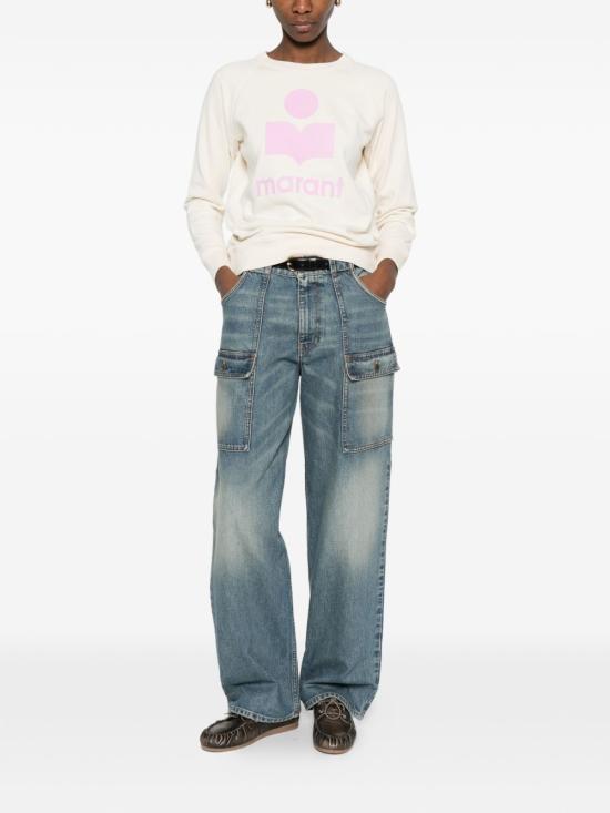 26SS 이자벨마랑에뚜왈 스웨터 SW0160FA D1M04E ECPK Beige - ISABEL MARANT ETOILE