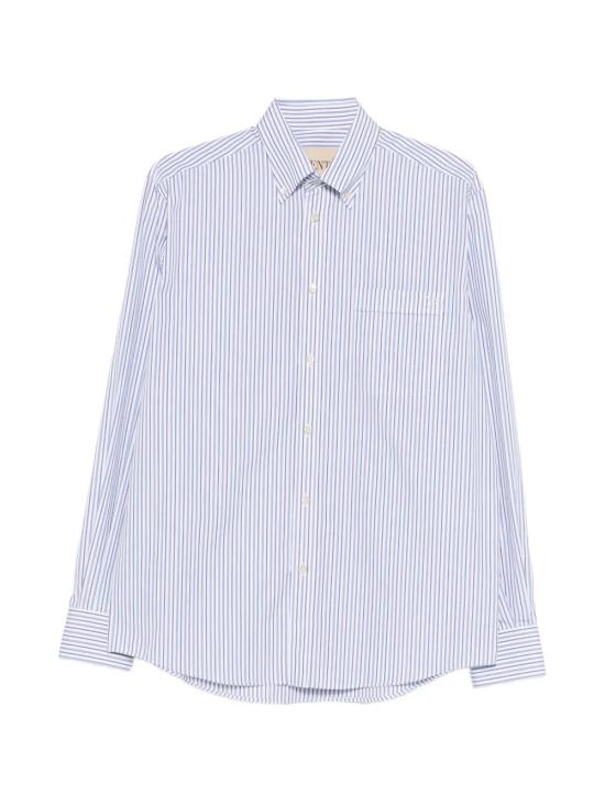 26SS 발렌티노 가라바니 반팔 셔츠 VABS80B95 C1L AVORIO AZZURRO