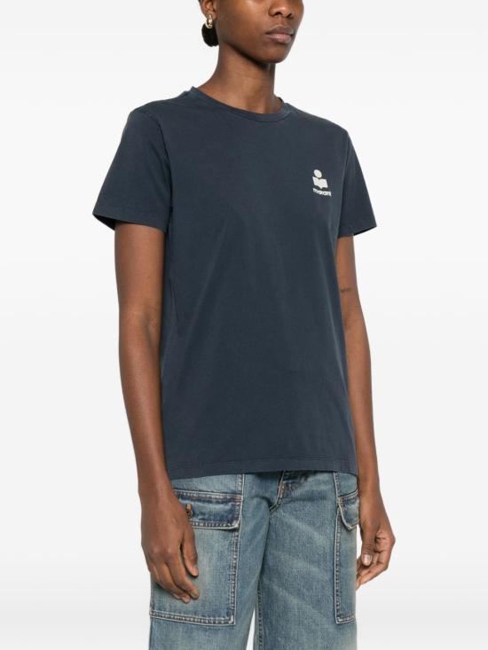 26SS 이자벨마랑에뚜왈 반팔 티셔츠 TS0070FA A1N98E MIEC Blue - ISABEL MARANT ETOILE