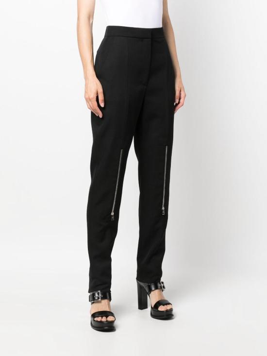  알렉산더 맥퀸 스트레이트 팬츠 757361QJAAC1000 Black - ALEXANDER MCQUEEN