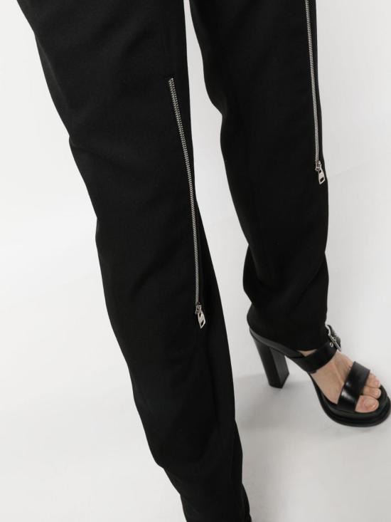  알렉산더 맥퀸 스트레이트 팬츠 757361QJAAC1000 Black - ALEXANDER MCQUEEN