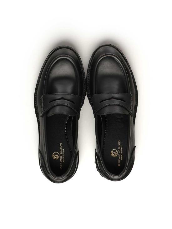25FW 줄리아노 갈리아노 로퍼 KOBRAVITELLONERO Black - GIULIANO GALIANO