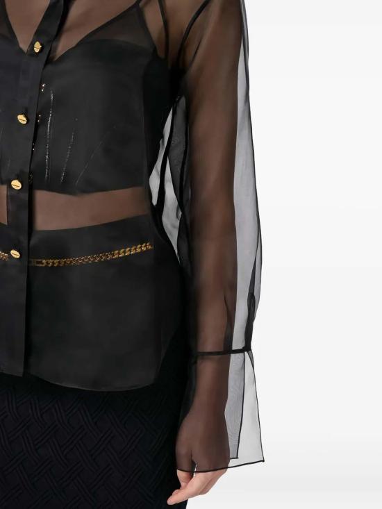 25FW 엘리자베타프랜치 셔츠 CA09957E2110 Black - ELISABETTA FRANCHI