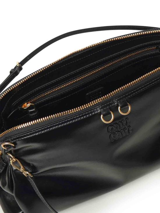 25FW 미우미우 클러치/파우치 5BF1292IEOF0002 Black - MIU MIU