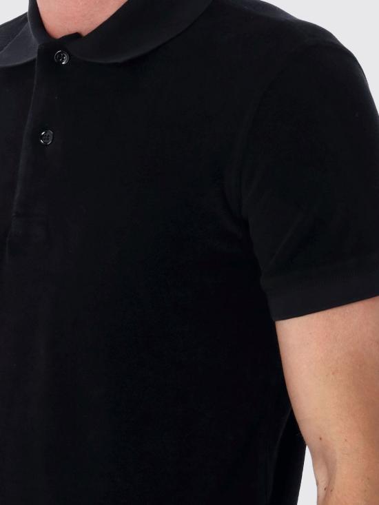 26SS 톰포드 폴로 티셔츠 JPS003JMC079 NAA Black - TOMFORD