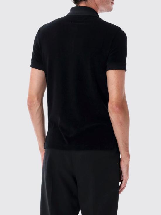 26SS 톰포드 폴로 티셔츠 JPS003JMC079 NAA Black - TOMFORD