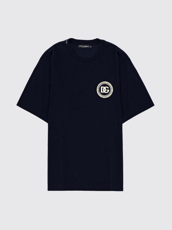 26SS 돌체앤가바나 반팔 티셔츠 G8PN9ZG7PZF B0665 Blue - DOLCE & GABBANA