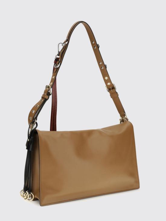 26SS 프라다 소프트 숄더백 1BD378VOO62C6A F02Z8 Camel - PRADA