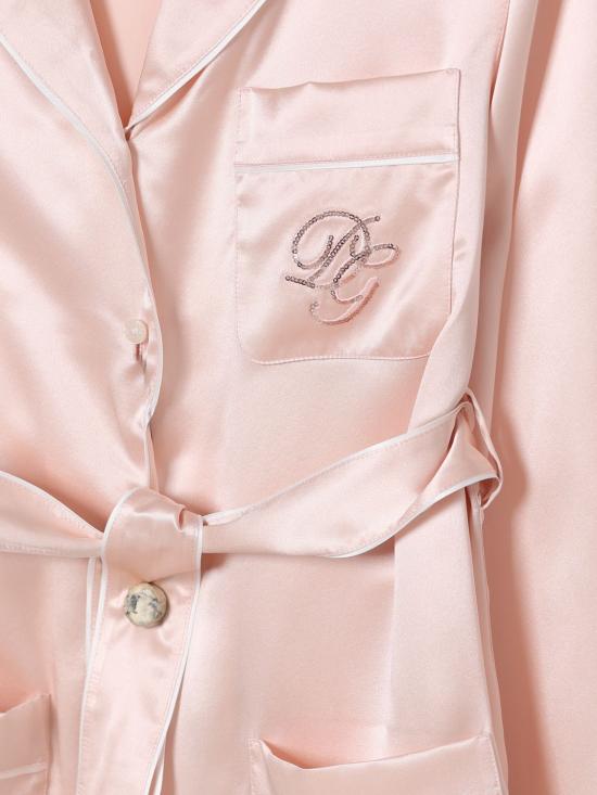 26SS [키즈] 돌체앤가바나 셔츠 L56S22FU1AU F0662 Pink - DOLCE & GABBANA