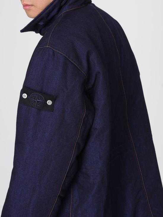 25FW 스톤 아일랜드 코트 4100122S00J2 VJ201 Denim - STONE ISLAND