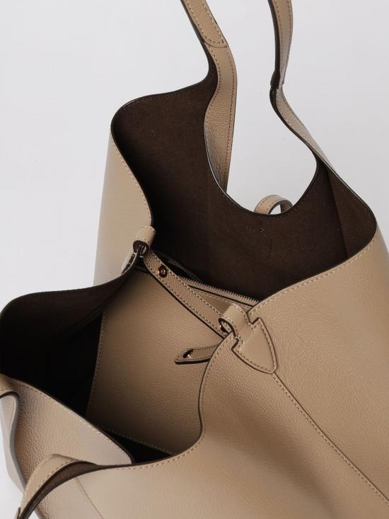 26SS 토즈 T 타임리스 미니 쇼핑백 XBWTSBA0300C41 C413 Brown - TODS