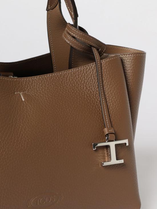 26SS 토즈 미니 토트백 XBWAPAFL1004L6 4L64 Brown - TODS