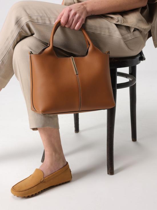 26SS 토즈 토트백 XBWEBRA02002L8 2L83 Brown - TODS