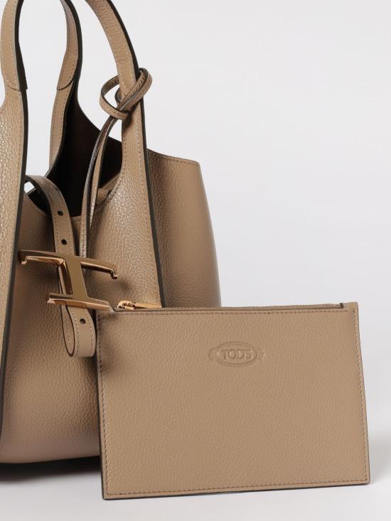 26SS 토즈 T 타임리스 미니 토트백 XBWTSBA9100C41 C413 Brown - TODS