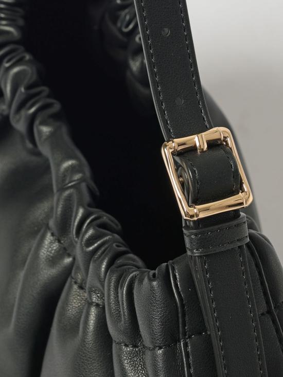 26SS 아페쎄 니논 후프 숄더백 PUAATF67049 LZZ Black - A.P.C.