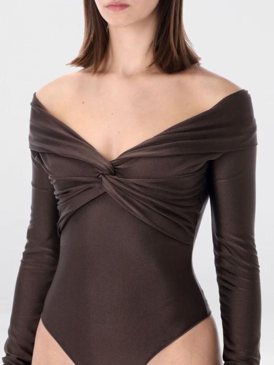 26SS 안다마네 긴팔 티셔츠 T190714ATJP062 600 Brown - ANDAMANE