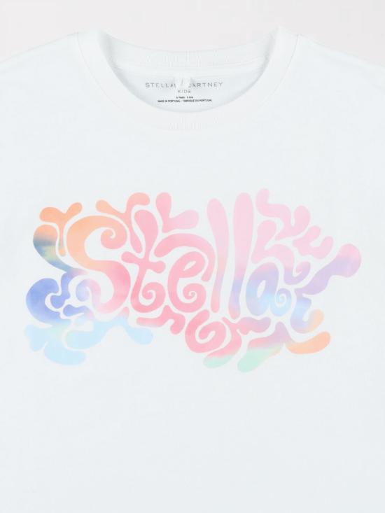 26SS [키즈] 스텔라 맥카트니 티셔츠 TY8A91Z0434 100 White - STELLA MCCARTNEY
