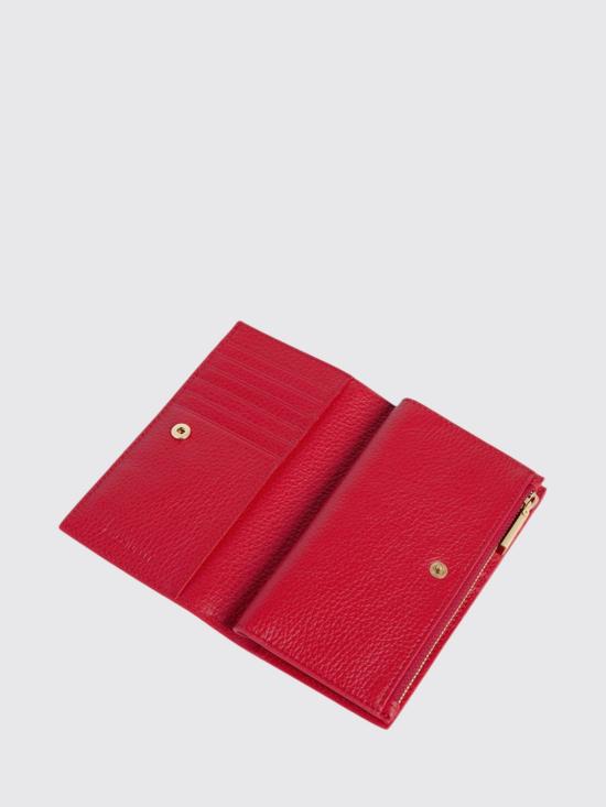 26SS 코치넬리 메탈릭 라지 월렛 E2MW511F101 R02 Red - COCCINELLE