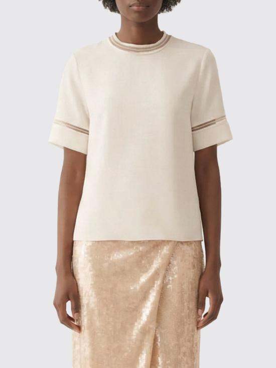 26SS 파비아나 필리피 반팔 티셔츠 TPD266F289L775 0145 Butter