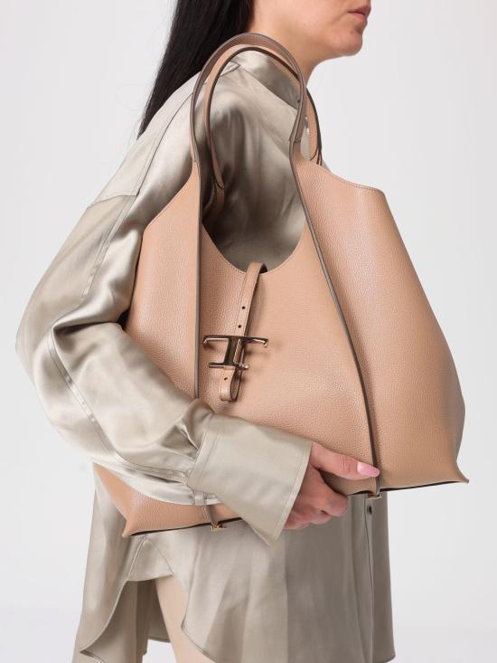 26SS 토즈 T 타임리스 미니 쇼핑백 XBWTSBA0300C42 C428 Beige - TODS