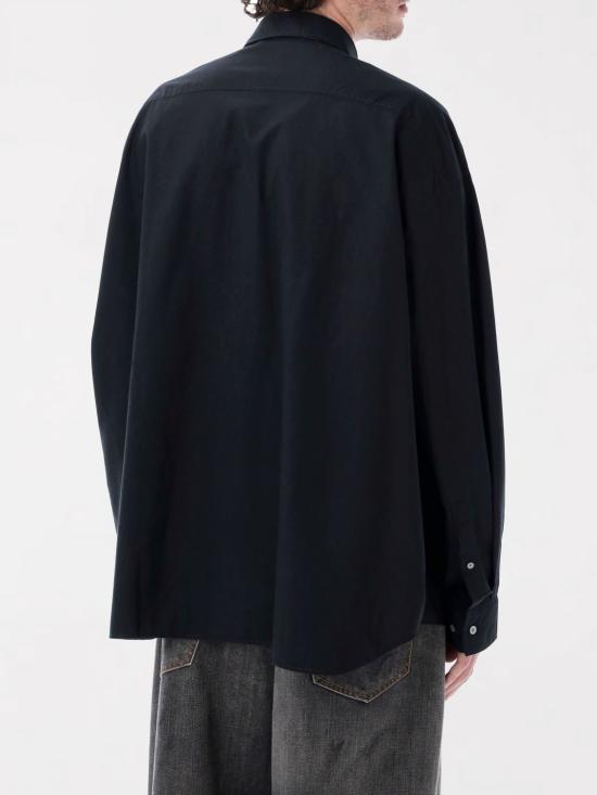 26SS 아크네 스튜디오 긴팔 셔츠 BB0643 AIK Black - ACNE STUDIOS
