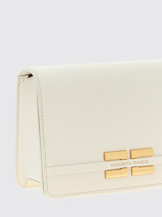 26SS 엘리자베타프랜치 크로스백 BS39A61E2 193 White - ELISABETTA FRANCHI