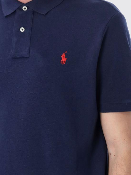 26SS 폴로 랄프로렌 폴로 티셔츠 710782592 008 Navy - POLO RALPH LAUREN