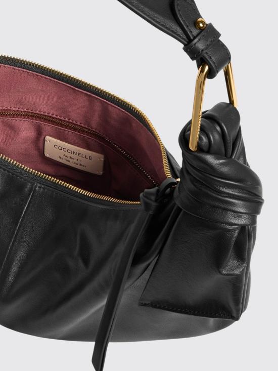 26SS 코치넬리 숄더백 E1U1A130201 001 Black - COCCINELLE