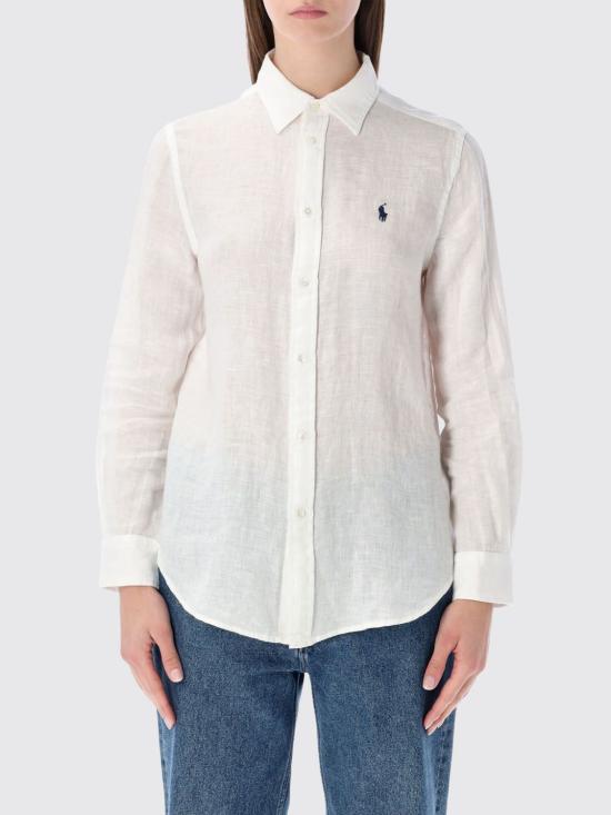 26SS 폴로 랄프로렌 셔츠 211970730 518 White 1