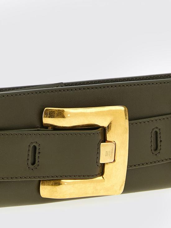 26SS 발망 숄더백 GN1LB024LSAX 7DT Green - BALMAIN