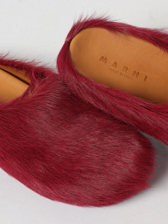 26SS 마르니 뮬/슬리퍼 SBMR000600P4122 00C33 Red - MARNI