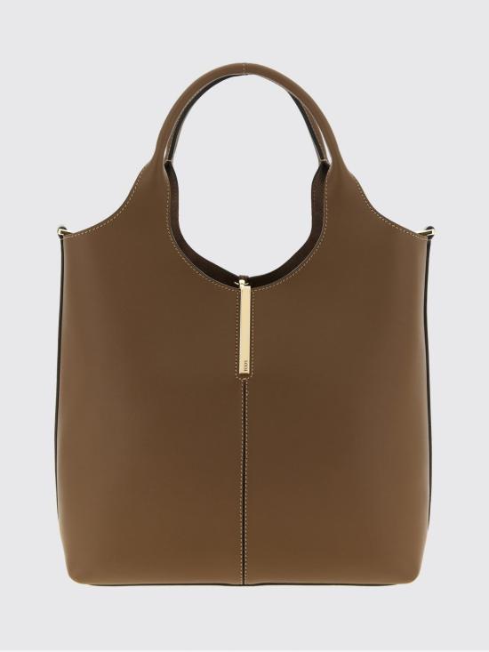 26SS 토즈 스몰 쇼핑백 XBWEBRF0200UBL S818 Brown