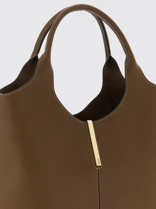 26SS 토즈 스몰 쇼핑백 XBWEBRF0200UBL S818 Brown - TODS