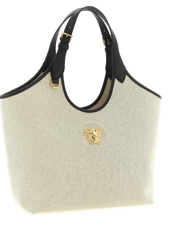 26SS 베르사체 라 메두사 캔버스 토트백 10222101A034942K86V - VERSACE