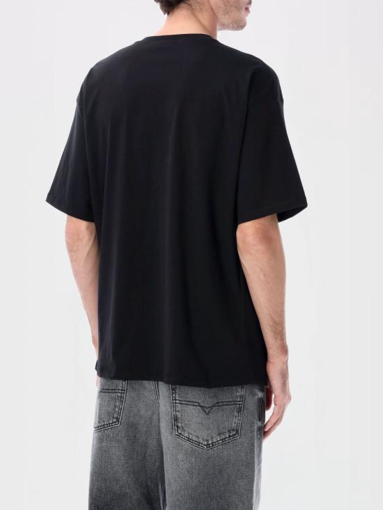 26SS 디젤 반팔 티셔츠 A215620PLAT 9XX Black - DIESEL