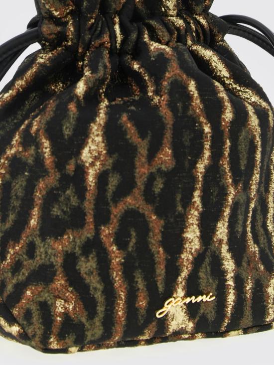 26SS 가니 부 버킷 파우치 B3010071 01X Brown - GANNI