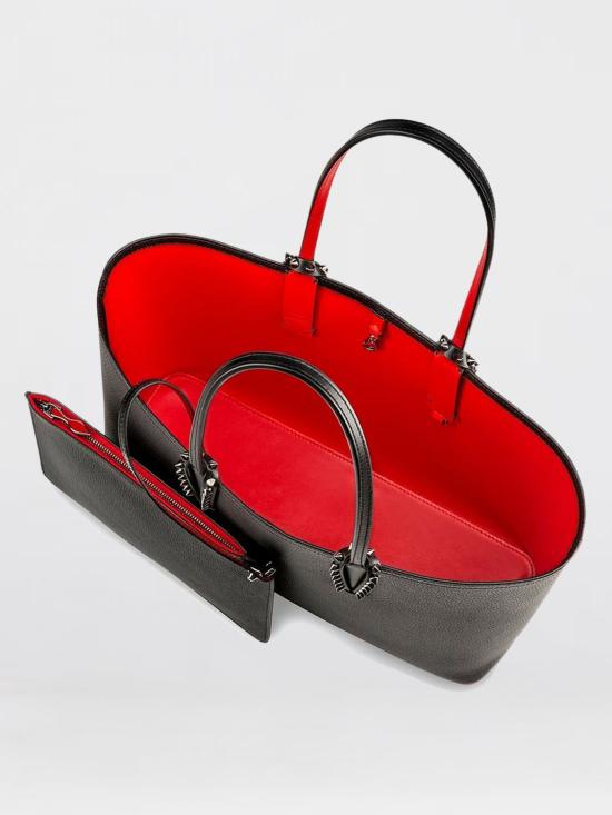 26SS 크리스챤 루부탱 토트백 1255045 B078 Black - CHRISTIAN LOUBOUTIN