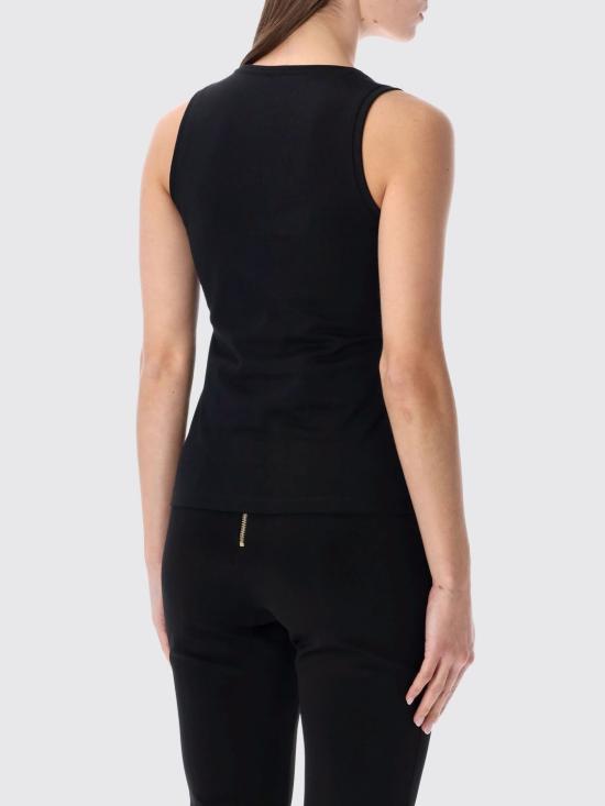 26SS 발망 반팔 티셔츠 GF1EB075BD40 EAB Black - BALMAIN