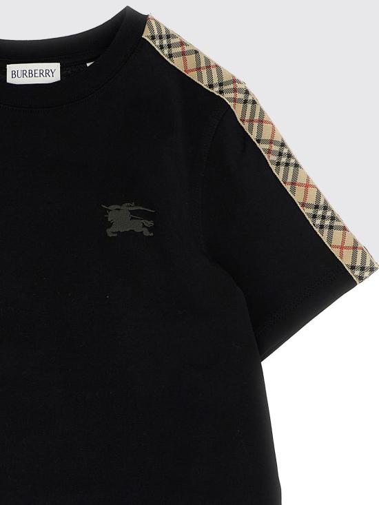 26SS [키즈] 버버리 티셔츠 8108033 A1189 Black - BURBERRY